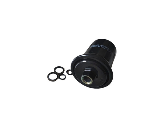 Czarny filtr oleju 70 mm OEM 23300-50030 Filtr oleju napędowego w filtrze liniowym